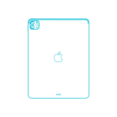 Digital Apple Ipad Pro 12.9 Inch 5Th Sketch Sketch Drawing Svg Vector, Free Vectors File